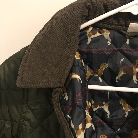 RARE Barbour dog print jacket - Picture 6 of 7